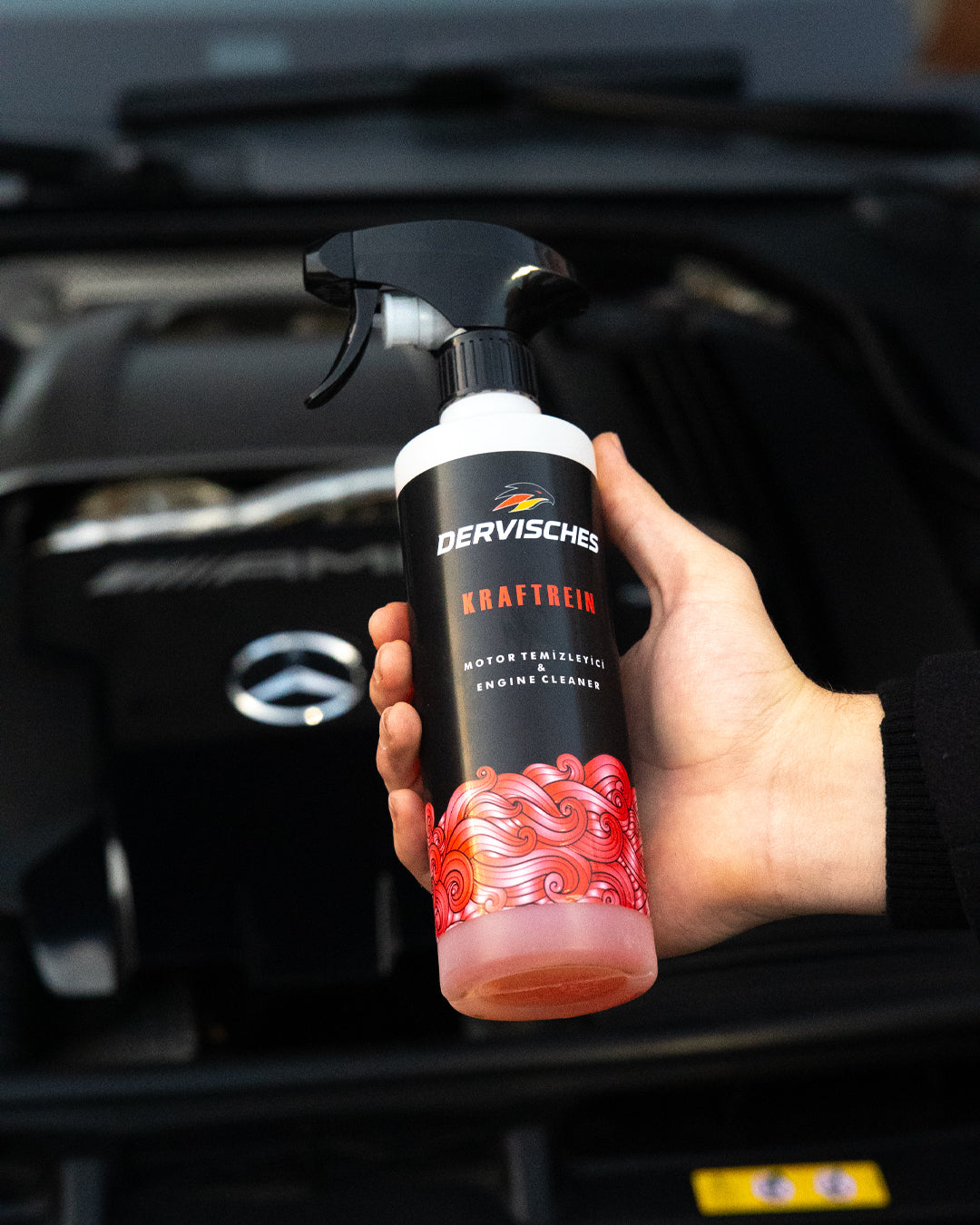 Dervisches Kraftrein Motor Temizleyici