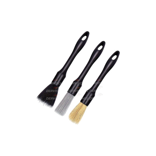 3 Parça Detaylı Temizleme Kıl Fırça