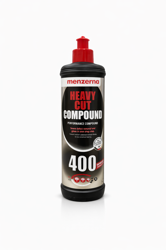 Menzerna 400 Heavy Cut Compound Improved Formulation- Ağır Çizik Giderici Pasta Geliştirilmiş Formülasyon - 1 LT