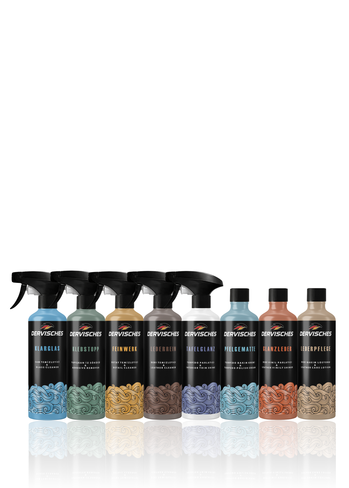 Dervisches Innenraum Detaylı İç Bakım Kiti - 8 Parça