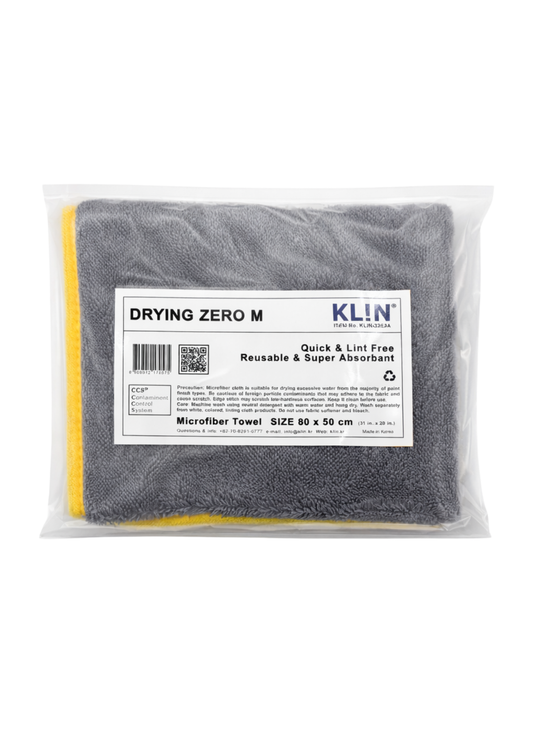 KLIN Drying Zero M Gray 80x50 Cm Kurulama Havlusu 800 GSM