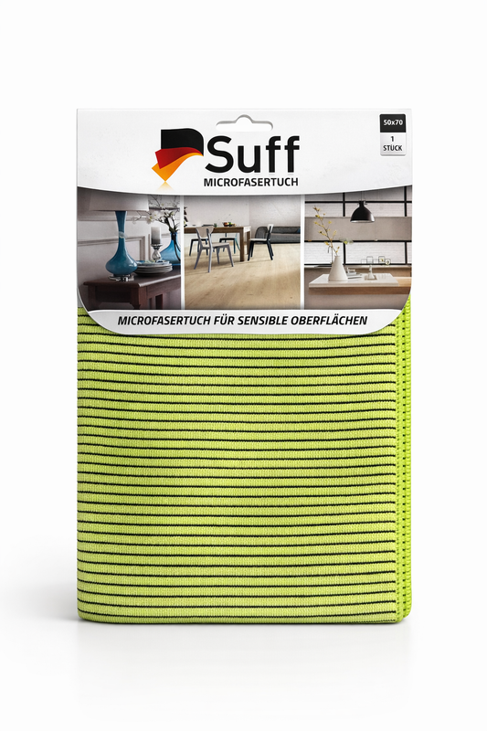 Suff Mikrofiber Temizlik Bezi Hassas Yüzey Leylak 70x50 360Gr