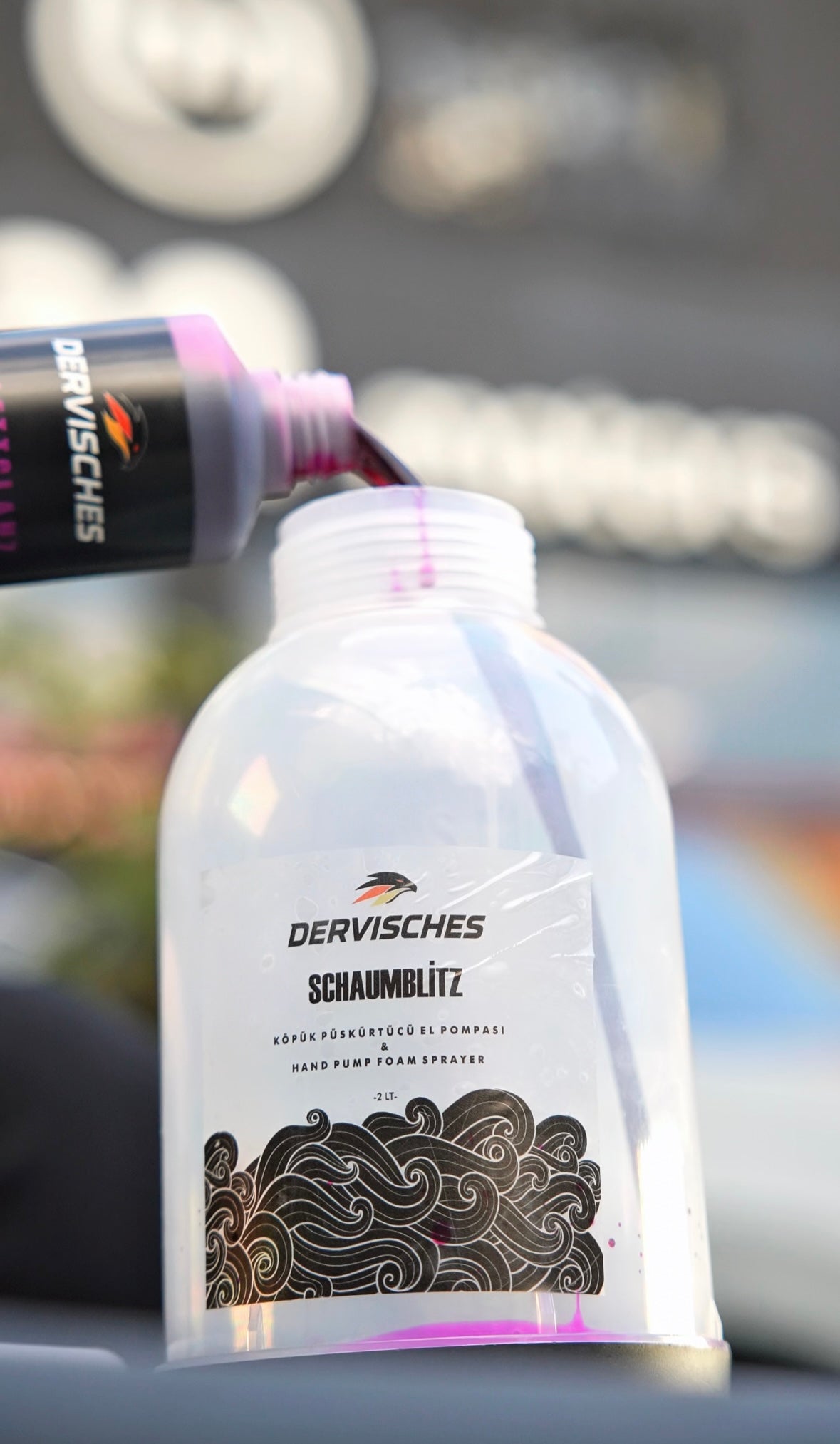 Dervisches Schaumblitz Köpük Püskürtücü Basınçlı El Pompası 2 LT