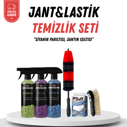 Dervisches Jant & Lastik Temizlik Seti