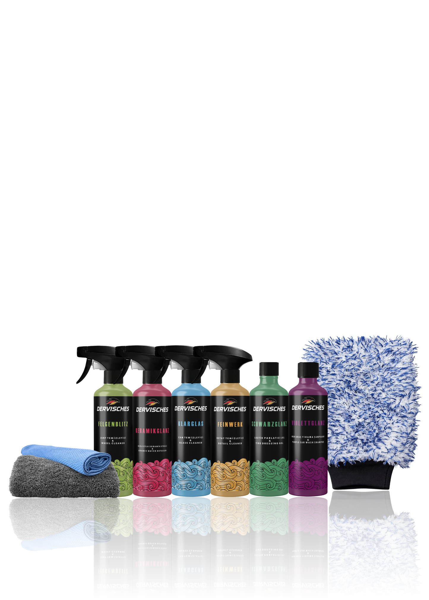 Dervisches Grundpflege Mini Bakım Kiti - 9 Parça