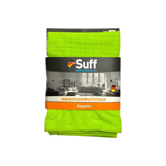 Suff Begonya Kareli Mikrofiber Temizlik Bezi (50×70 cm)