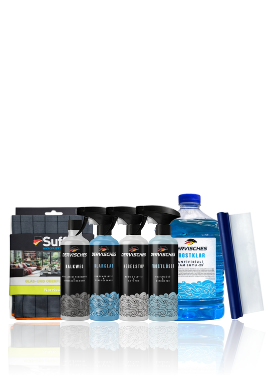 Dervisches Glanzblick Cam Bakım Kiti - 7 Parça